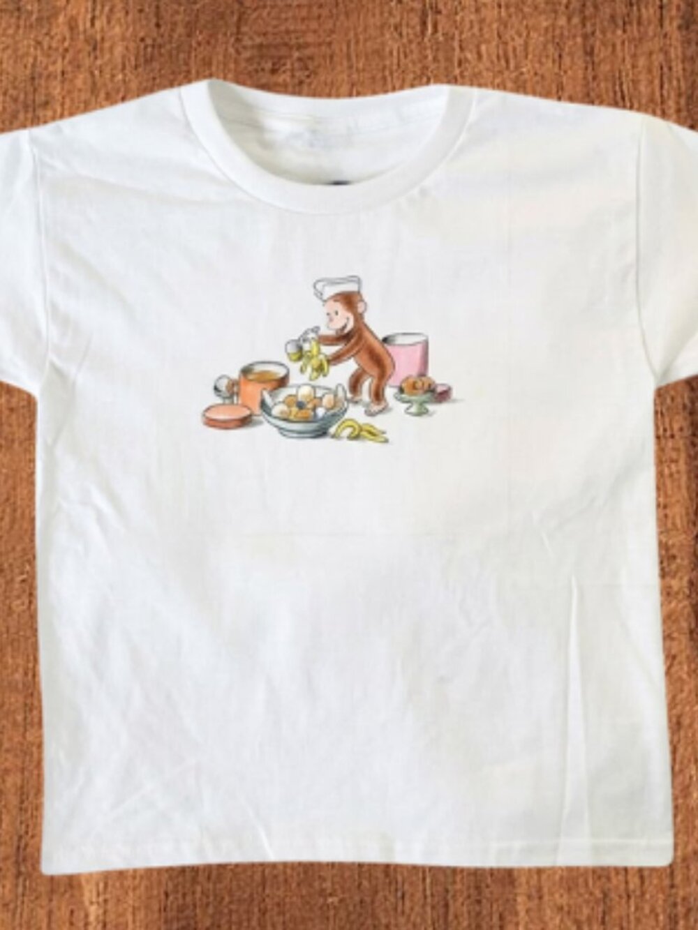 Curious George Cooking Unisex T-Shirt